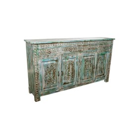 Buffet Romimex Marron Turquoise Bois de manguier 180 x 101 x 40 cm de Romimex, Buffets, crédences et vaisseliers - Réf : D161...