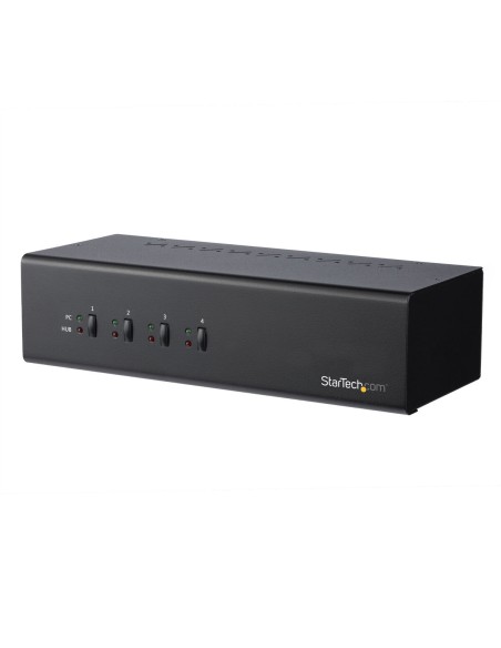 KVM-Switch Startech SV431DL2DU3A | Tienda24 Tienda24.eu