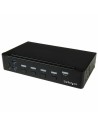 Switch KVM Startech SV431DPU3A2 4K Ultra HD USB 3.0 DisplayPort | Tienda24 Tienda24.eu