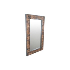 Wall mirror Romimex Brown Mango wood 98 x 153 x 5 cm by Romimex, Wall-Mounted Mirrors - Ref: D1616587, Price: 593,82 €, Disco...