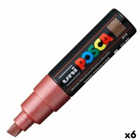 Felt-tip pens POSCA PC-8K Metallic Red (6 Units)