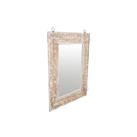 Miroir mural Romimex Marron Bois de manguier 100 x 130 x 5 cm de Romimex, Miroirs muraux - Réf : D1616593, Prix : 461,28 €, R...