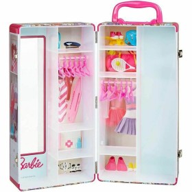 Garde-robe Barbie Cabinet Briefcase de Barbie, Accessoires pour maison de poupée - Réf : S7158195, Prix : 41,22 €, Remise : %