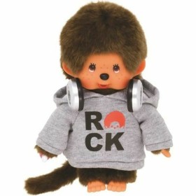 Jouet Peluche Bandai Monchhichi Rock 20 cm de Bandai, Animaux et personnages - Réf : S7158339, Prix : 41,85 €, Remise : %