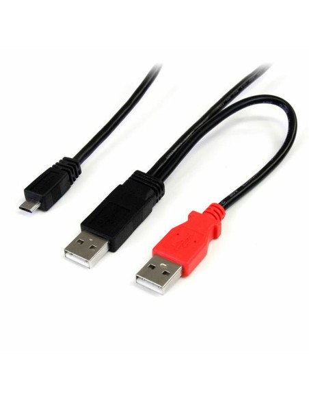 Cavo USB 2.0 A con Micro USB B Startech USB2HAUBY3 Nero da Startech, Cavi USB - Ref: S7769277, Precio: 10,85 €, Descuento: %