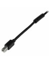 Câble USB A vers USB B Startech USB2HAB65AC Noir | Tienda24 Tienda24.eu