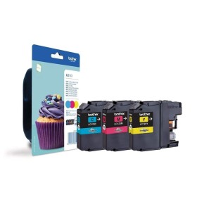 Cartuccia ad Inchiostro Originale Brother LC-123RBWBP Giallo Magenta di Brother, Toner e inchiostro per stampante - Rif: S716...