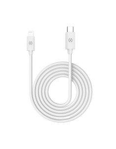 Cable Lightning Contact Blanco 1 m | Tienda24 Tienda24.eu