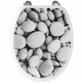 Tapa para Inodoro Gelco Piedras Gris Madera MDF de Gelco, Accesorios de inodoro - Ref: S7160518, Precio: 53,06 €, Descuento: %