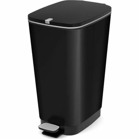 Cubo de basura KIS Chic Negro Polipropileno 50 L de KIS, Basura y reciclaje - Ref: S7160555, Precio: 60,51 €, Descuento: %