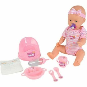 Baby Doll with Accessories Drinks Pee by BigBuy Kids, Baby dolls - Ref: S7161316, Price: 54,91 €, Discount: %