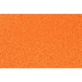Eva Rubber Fama Glitter Orange 50 x 70 cm (10 Piec