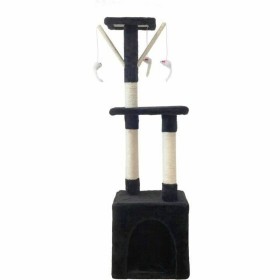 Scratching Post for Cats Betty 30 x 30 x 110 cm Black by BigBuy Pets, Cat trees - Ref: S7161400, Price: 43,77 €, Discount: %