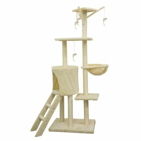 Scratching Post for Cats Jipsy 79 x 34 x 138 cm Beige by BigBuy Pets, Cat trees - Ref: S7161405, Price: 62,29 €, Discount: %