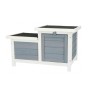 Cabina Trixie 62390 70 x 43 x 45 cm Coelho Madeira Branco/Cinzento de Trixie, Camas - Ref: S7161495, Preço: 95,80 €, Desconto: %