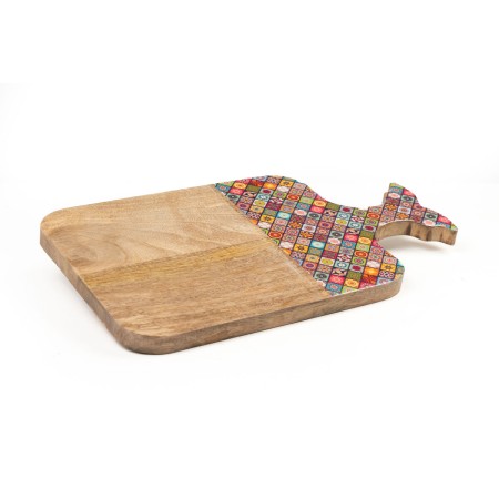 Tabla de cortar Romimex Rojo Madera de mango 36 x 2 x 21 cm de Romimex, Tablas de cortar - Ref: D1616631, Precio: 24,66 €, De...