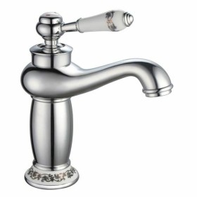 Mixer Tap Rousseau Marple Metal Stainless steel Brass by Rousseau, Bathroom Sink Taps - Ref: S7162335, Price: 77,66 €, Discou...