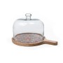 Cheeseboard Romimex Crystal Mango wood 36 x 17 x 27 cm by Romimex, Plates and dishes - Ref: D1616639, Price: 63,66 €, Discoun...