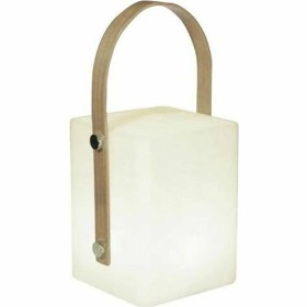 Desk lamp Lumisky Tiky 10 x 10 x 25 cm White Brown Bamboo Plastic by Lumisky, Outdoor Tabletop Lighting - Ref: S7162410, Pric...