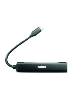 USB Hub Nilox NXHUBUSBC11 Black by Nilox, USB hubs - Ref: S7776063, Price: €11.95, Discount: %