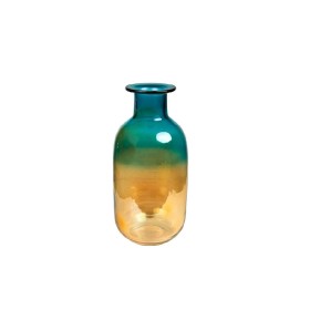 Vase Romimex Bleu Ambre verre 12 x 25 x 12 cm de Romimex, Vases - Réf : D1616650, Prix : 30,82 €, Remise : %