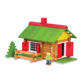 Personaggi d'Azione Jeujura My Wooden Chalet 100 Pezzi Playset di Jeujura, Personaggi giocattolo - Rif: S7163277, Prezzo: 46,...