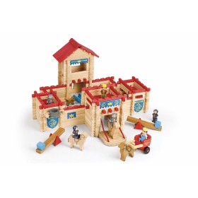 Figuras de Ação Jeujura The Wooden Castle Fort 300 Peças Playset de Jeujura, Bonecos e figuras de ação - Ref: S7163280, Preço...