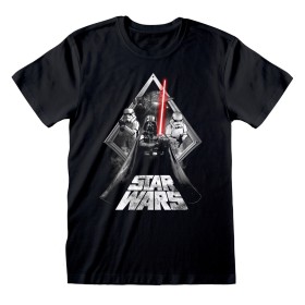 T shirt à manches courtes Star Wars Galaxy Portal Noir Unisexe de Star Wars, T-shirts - Réf : D0800491, Prix : 23,79 €, Remis...