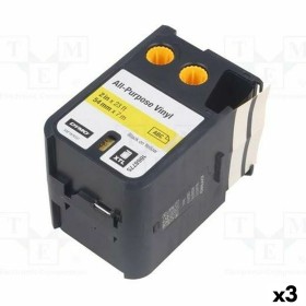 Cinta de transferencia térmica Dymo 54 x 7 mm Negro Amarillo