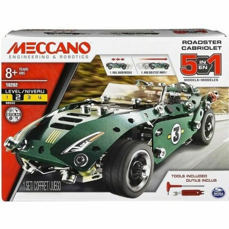 Playset Meccano 18202 Convertible 5 in 1 Retro Friction de Meccano, Playsets de figuras de juguete - Ref: S7163321, Precio: 3...