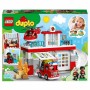 Playset Lego 10970 DUPLO Fire Station and Helicopter (117 Pieces) by Lego, Toy figures playsets - Ref: S7163485, Price: 103,5...