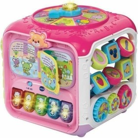 Gioco Educativo Vtech Baby Super cube des découvertes rose di Vtech Baby, Giochi da tavolo - Rif: S7163604, Prezzo: 64,06 €, ...