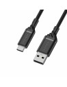 USB A zu USB-C-Kabel Otterbox 78-52537 Schwarz | Tienda24 Tienda24.eu