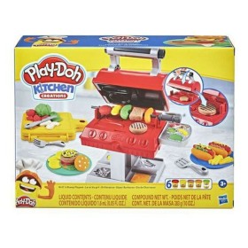 Modelling Clay Game Kitchen Creations Play-Doh Kitchen Creations Grill 'n Stamp Plastic Multicolour by Play-Doh, Clay & Dough...