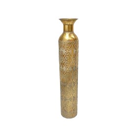 Floor vase Alexandra House Living Golden Metal 15 x 85 x 15 cm by Alexandra House Living, Vases - Ref: D1616719, Price: 94,48...