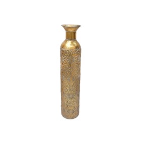 Floor vase Alexandra House Living Golden Metal 15 x 71 x 15 cm by Alexandra House Living, Vases - Ref: D1616720, Price: 73,97...