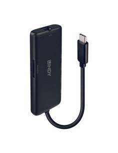 Hub USB Conceptronic HUBBIES12B Preto (1 Unidade) | Tienda24 Tienda24.eu