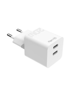 Caricabatterie Celly TC2USBC20WWH Bianco da Celly, Caricabatterie - Ref: S7780298, Precio: 20,10 €, Descuento: %