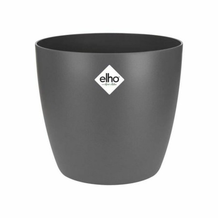 Pot Elho 5642322542500 Anthracite polypropylène Plastique Rond de Elho, Pots de fleurs - Réf : S7164803, Prix : 29,84 €, Remi...