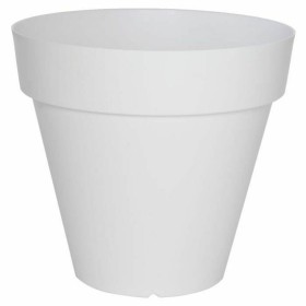 Vaso Riviera Branco Plástico Quadrado Ø 50 cm de Riviera, Vasos para flores - Ref: S7164850, Preço: 36,48 €, Desconto: %