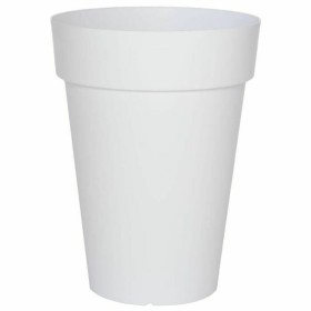 Pot Riviera Blanc Plastique Carré Ø 40 cm de Riviera, Pots de fleurs - Réf : S7164852, Prix : 39,48 €, Remise : %