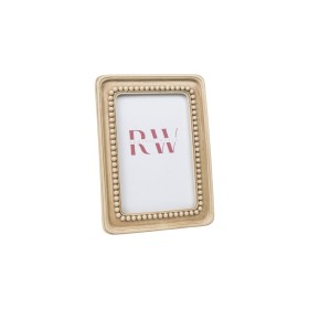 Photo frame Romimex Beige Resin 2 x 15 x 10 cm by Romimex, Table and wall frames - Ref: D1616750, Price: 13,24 €, Discount: %