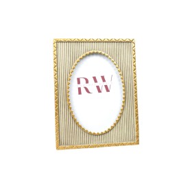 Photo frame Romimex Green Golden Resin 2 x 18 x 13 cm by Romimex, Table and wall frames - Ref: D1616755, Price: 16,26 €, Disc...