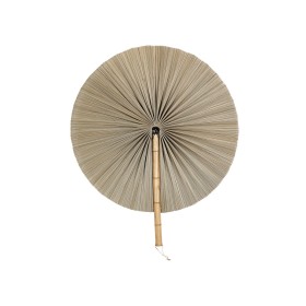 Leque Romimex Bege Bambu 80 x 95 x 3 cm de Romimex, Esculturas - Ref: D1616761, Preço: 65,75 €, Desconto: %