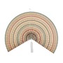 Fan Romimex Blue Red Beige Bamboo 150 x 77 x 3 cm by Romimex, Sculptures - Ref: D1616762, Price: 85,28 €, Discount: %