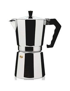 Cafeteira Italiana Quid Milan Metal 6 Copos | Tienda24 Tienda24.eu