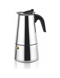 Cafetière Italienne Quttin 9 Tasses Aluminium Acier 450 ml (6 Unités) | Tienda24 Tienda24.eu