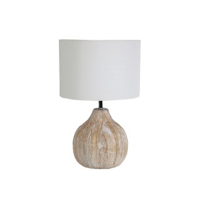 Lampe de bureau Romimex Beige Bambou Fibre 36 x 60 x 36 cm de Romimex, Lampes de chevet - Réf : D1616767, Prix : 127,38 €, Re...