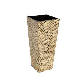 Umbrella stand Romimex Black Beige 21 x 50 x 21 cm by Romimex, Umbrella Stands - Ref: D1616769, Price: 79,07 €, Discount: %