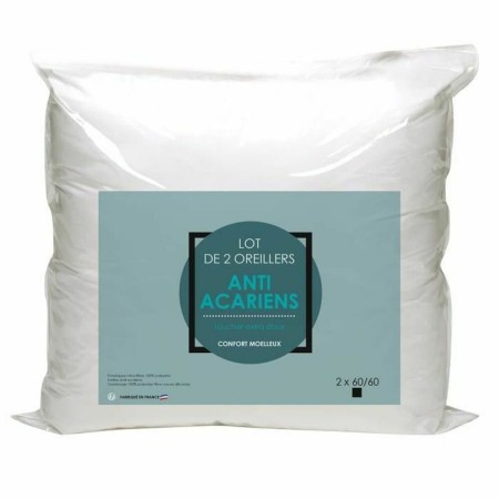 Pillow 60 x 60 cm (2 Units) by BigBuy Home, Pillows - Ref: S7165657, Price: 31,69 €, Discount: %